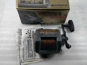 竝麥【新品】 シマノ チタノス スーパー 小船 3000EX 右 日本製 SHIMANO SUPER TITSNOS 船用リール 廃盤品 2502