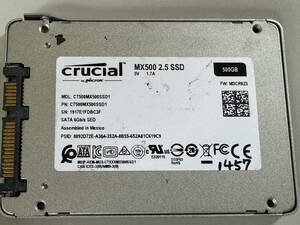 CRUCIAL　SSD 500GB【動作確認済み】1457