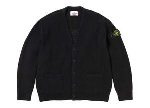 黒S Supreme Stone Island Boucle Cardigan ストーンアイランド カーディガン