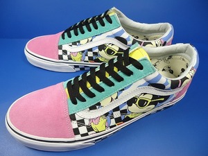 7716■新品 VANS MICKEY DISNEY バンズ ミッキー ディズニー オールドスクール サイドテープ スニーカー 28.5 cm 品番 721356