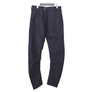 未使用 ゼロインターナショナル ZERO international Thirt Pieces Irregular Cut Strech Denim Pants デニムパンツ 1 グレー ブランド