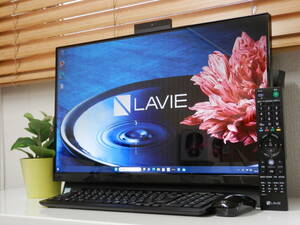 ★☆23.8型フルHD /LAVIE Desk All-in-one / 激速 PCIeNVme+ HDD /第８世代Corei5/Office/16GB/3波TVチューナー/ハイレゾ/da7717☆★