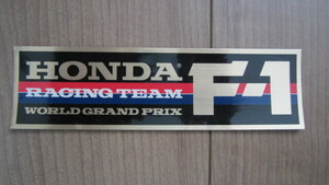 ★　ＨＯＮＤＡ　Ｆ－１Team　ステッカー　ホンダＦ１