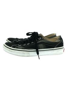 VANS◆ローカットスニーカー/24.5cm/BLK/コットン//