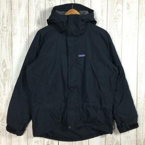 MENs XS パタゴニア 2004 インファーノ ジャケット Infumo Jacket ブラック フリース フーディ 生産終了モデル 希少サイズ