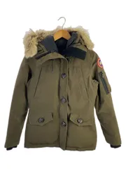 CANADA GOOSE ダウンジャケット XS ポリエステル カーキ 無地 2530JL