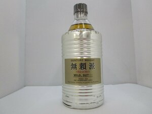 サントリー ウイスキー 無頼派 640ml 40% SUNTORY Burai-Ha WILD,BUT 国産 ※ラベル破れ 未開栓 古酒 発送先広島県限定/B39588