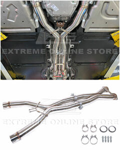 シボレー コルベット C7 14-19 Corvette C7 6.2L V8 USA Performance X-Pipe Mid Pipe Xパイプ