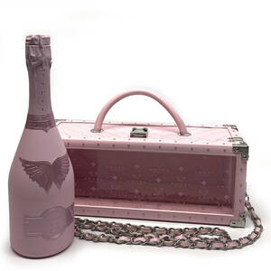 【津山店】【ANGEL CHAMPAGNE Demi Sec ROSE/エンジェル シャンパーニュ ドゥミセック ロゼ】シャンパン 750ml ボックス付き ピンク/未開栓