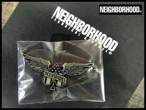 送料無料 G① 希少 新品 未開封 NEIGHBORHOOD ネイバーフッド ACE. PINS エース スペード ウイング ピンズ ピンバッチ バッジ FITS ALL ①