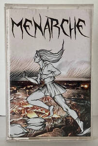 MENARCHE / Пол - это лава + Demo 2018 (Cassette Tape) AnxietyRecords punk 77punk garagepunk russianpunk cassettetape 