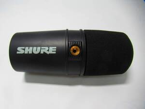 音響祭 SHURE シュア MV7X ポッドキャストマイクロホン MV7X-J ダイナミックマイク 本体のみ