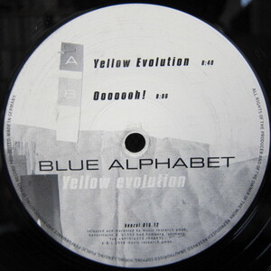 Blue Alphabet / Yellow Evolution