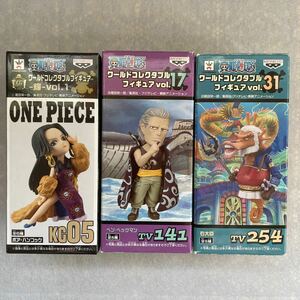 ONE PIECE ワンピース ワールドコレクタブルフィギュア ワーコレ WCF 赤髪海賊団ベン・ベックマン　ハンコック　右大臣