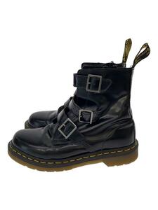 Dr.Martens◆ブーツ/US8/ブラック/レザー/GV06U/※ソール減り履きジワ有