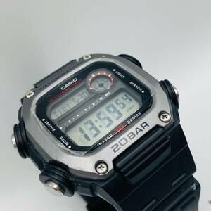 ♪A80722:Casio カシオ DW-291H QZ デジタル文字盤 ラバーベルト メンズ腕時計 中古