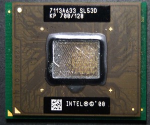 ☆CPU：Intel Cleron SL53D KP 700/128