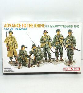 〇 ドラゴン 1/35 ライン川進撃作戦 (アメリカ第1陸軍) レマゲン鉄橋 1945 WWⅡ 6271 兵士 携帯用無線機 プラモデル フィギュア ミリタリー