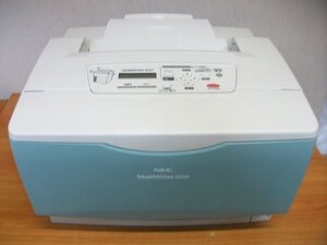 ● 中古レーザープリンタ / NEC MultiWriter 8250 / 印刷枚数:61,891枚 / トナーなし ●