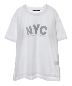 ◆リエス　Liesse 　NYCロゴTシャツ　美品◆