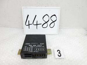 H5年 アウディ B3 2.3E E-8GNGK (3)ソフトトップコントロールユニット 8G0959723D 183448 4488