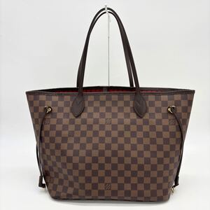 LOUIS VUITTON ルイヴィトン ネヴァーフルGM N40597 トートバッグ ダミエ エベヌ ハンドバッグ ショルダーバッグ レディース A4収納可能