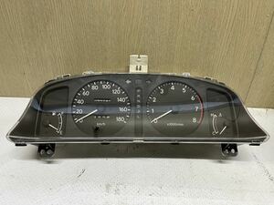 カローラ AE110 スピードメーター 83800-12601 157390-8910 トヨタ スプリンター 2WD AT 95242km 中古