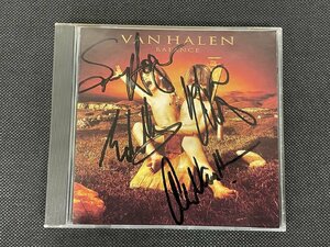 ◇P832/直筆サイン入りCD/ヴァン・ヘイレン Van Halen Balance/1995年来日時キャピトル東急にて/voサミー・ヘイガー/1円～