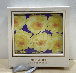 【76】 1円～ 未使用保管品 PAUL&JOE ポールアンドジョー パスケース 小銭入れ 定期入れ 花柄 ブランド 人気