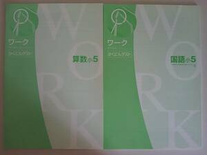 ワーク　かくにんテスト　小5　国語　光村図書　算数　2冊　【即決】②