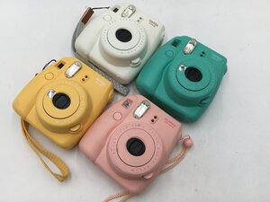 ♪▲【FUJIFILM 富士フィルム】Cheki インスタントカメラ 4点セット instax mini8 instax mini8+ まとめ売り 0117 8