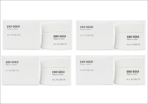 【定価7480円×4個セット】EXO GOLD　オールインワン　ジェルクリーム（顔用）50g　新品