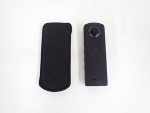 RICOH リコー THETA S シータ 360°カメラ 全天球撮影カメラ ケース付 ∴ 70470-14