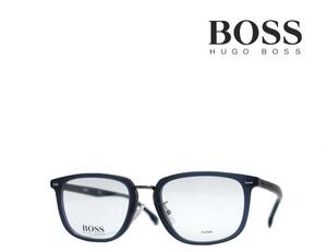 【HUGO BOSS】ヒューゴ ボス　メガネフレーム　 BOSS 1341/F　FLL　マットブルー・ガンメタル　国内正規品