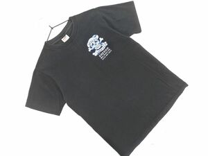 FRUIT OF THE LOOM フルーツオブザルーム Spider Murphys スパイダーマーフィー プリント カットソー sizeS/黒 ■◆ ☆ eec7 メンズ