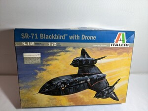 未組立 145 ロッキード SR-71 ブラックバード w/ドローン 1/72 大戦後アメリカ機 イタレリ ITALERI アメリカ 大戦後の飛行機モデル