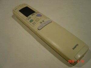 即決中古難あり送料込! 三洋 SANYO エアコンリモコン RCS-SN4 / NA472s