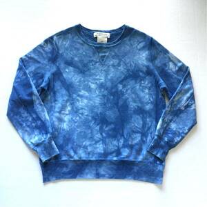 美品 LANTIKI centraaaaal REMI RELIEF Tie dye Sweatshirt 乱痴気セントリューム タイダイ スウェット トレーナー Mサイズ 日本製 裏毛