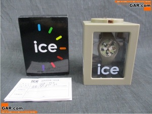 GW70 ice-watch/アイスウォッチ アイスフライ ICE.FY.LIC.S.S.15 カモフラージュ/迷彩 バタフライ/蝶々 カーキ系 箱付き