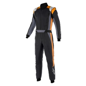 alpinestars アルパインスターズ レーシングスーツ GP PRO COMP V2 SUIT サイズ50 1204 BLACK ASPHALT ORANGE FLUO [FIA8856-2018公認]