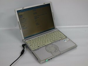 ジャンク品 ノートパソコン 12.1 型 Panasonic Let