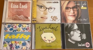 【即決】LISA LOEB★リサ・ローブ★CD★アルバム含★6枚セット