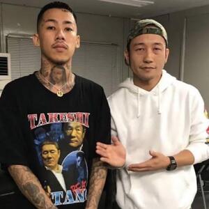 【有名人多数着用】北野武 Tシャツ ブラック raptee vintage 黒: