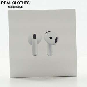 【未開封】Apple/アップル MXP63J/A AirPods 4 エアーポッズ4 第4世代 H2チップ搭載 2024年モデル ワイヤレスイヤホン /000