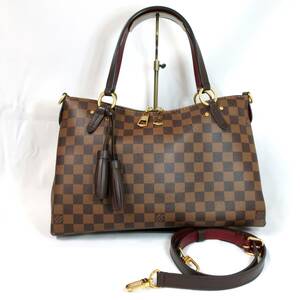 LOUIS VUITTON ルイヴィトン ヴィトン リミントン N40023 ダミエ エベヌ 2WAY ハンドバッグ バッグ