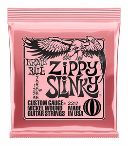 即決◆新品◆送料無料ERNIE BALL 2217 [07-36] ZIPPY SLINKY エレキギター弦/メール便