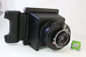 【同梱歓迎】動作未確認ジャンク■POLAROID 545i マミヤ MAMIYA-SEKOR P4 75mm F5.6■■シャッター全速完動■AN957