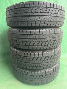 中古　ブリヂストン バリ 溝 スタッドレス　185/65R15 88Q ブリザック　VRX 4本セット　売り切り　送料込み　新潟発