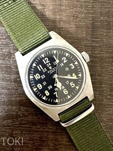 ロレックス ROLEX アンティーク ミリタリー 手巻き ベトナム戦争 軍用 ビンテージ ジャンク 稼働品 ミリタリーウォッチ 軍用時計　