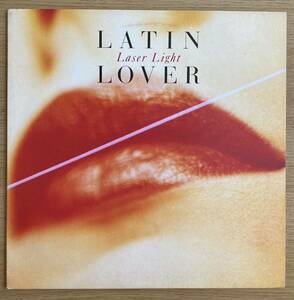 LATIN LOVER　ラテン・ラバー　『LASER LIGHT (Extended) / LASER DANCE』 12インチシングル　ユーロビート　DJ向き　見本盤
